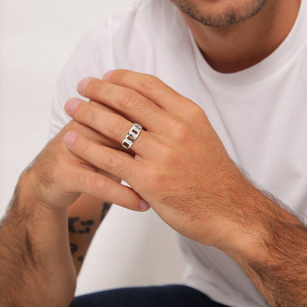 Kuzzoi Ring Chunky Chain Bis zu 60% Rabatt