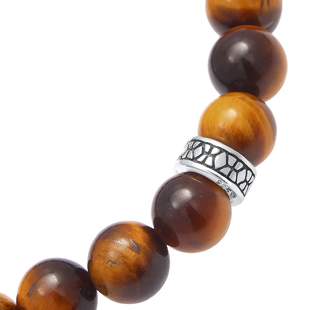 Kuzzoi Armband Vintage | Tigerauge (Braun) Nur für heute