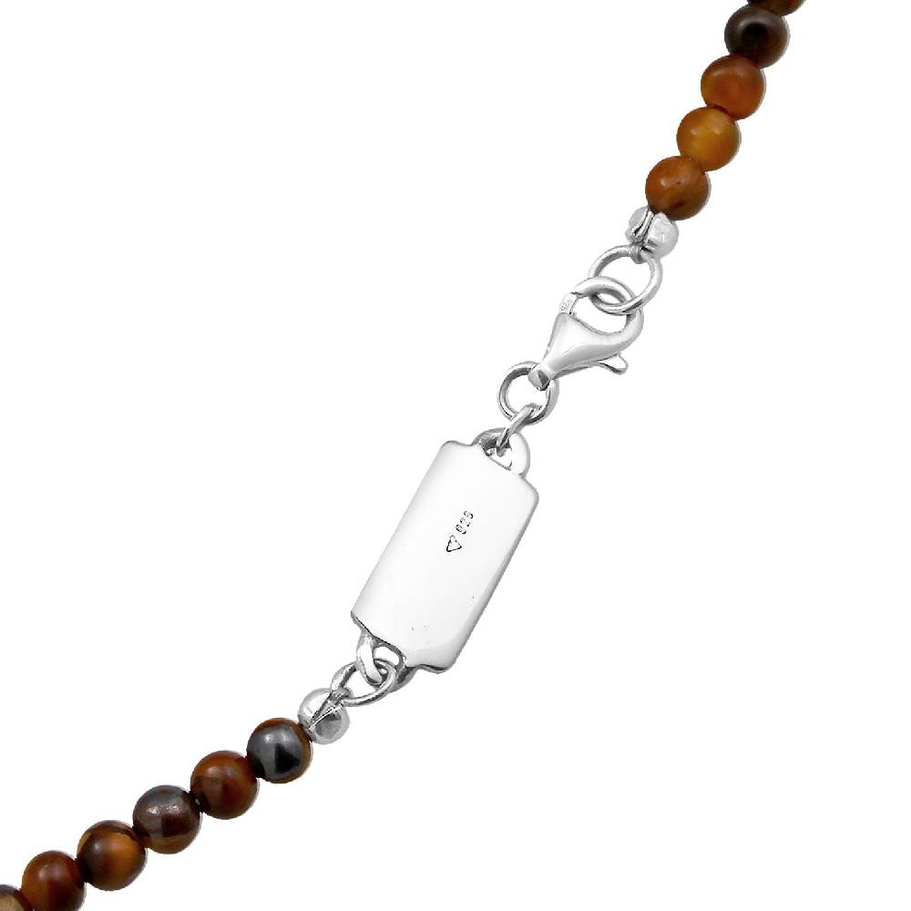 Kuzzoi Halskette Barren Anhänger | Tigerauge (Braun) Discount Store für neue Produkte