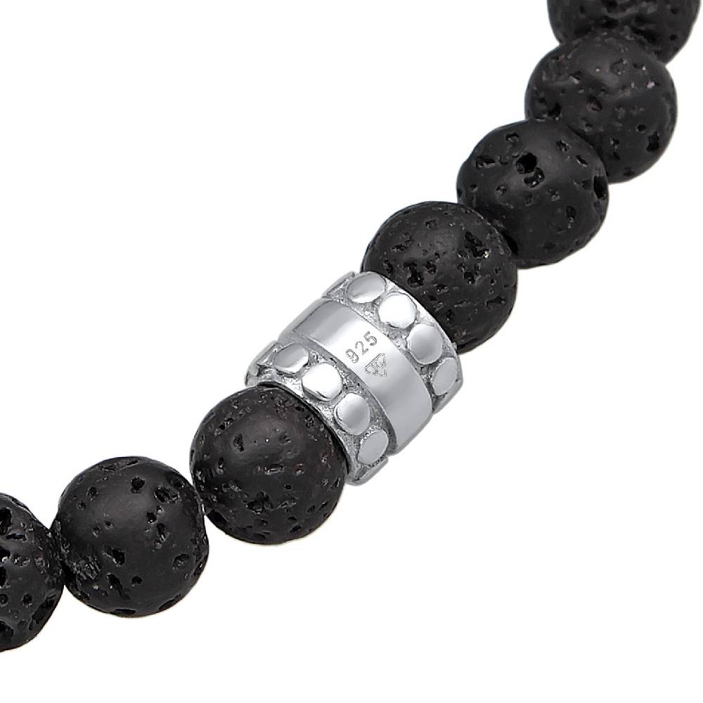 Kuzzoi Armband Beads | Lava (Schwarz) Online Shopping