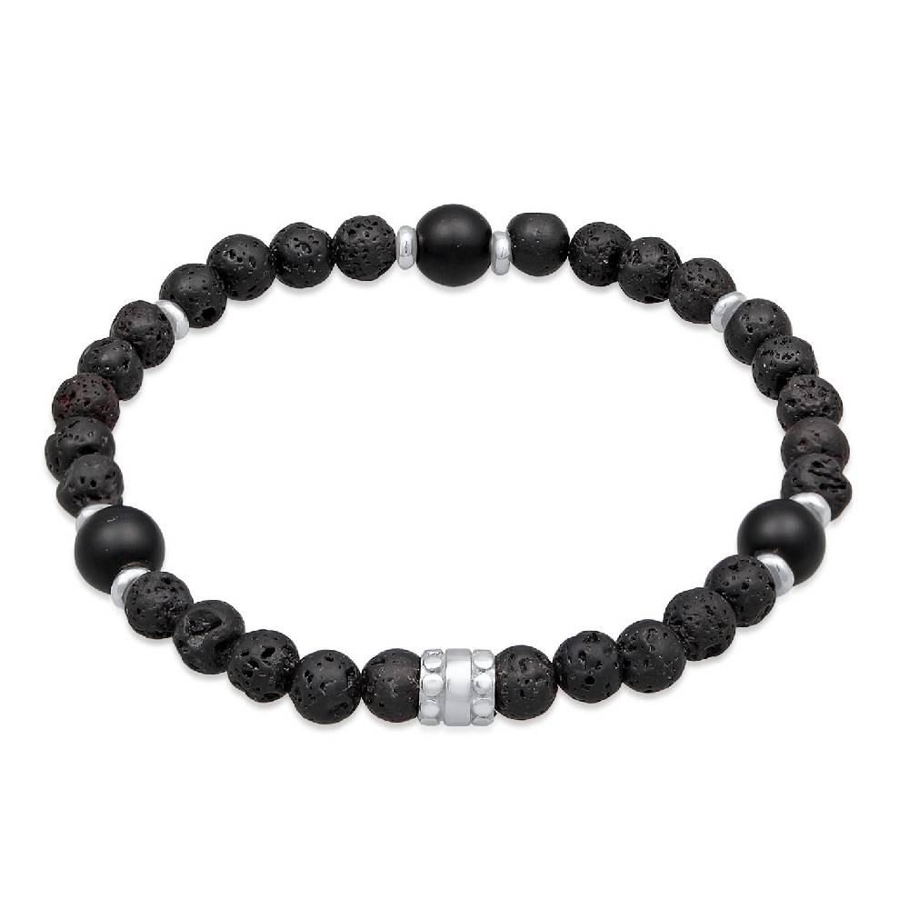 Kuzzoi Armband Beads | Lava (Schwarz) Online Shopping
