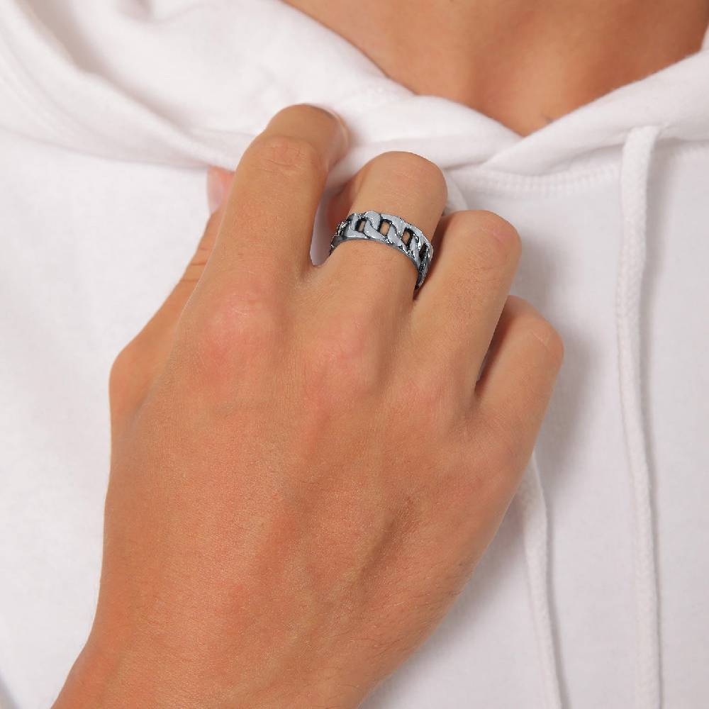 Kuzzoi Bandring Chunky Chain Jubiläumsangebot