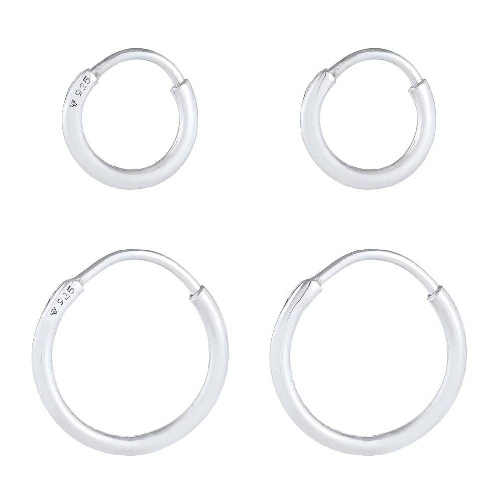 Kuzzoi Ohrringset Creolen Basic Sonderangebote