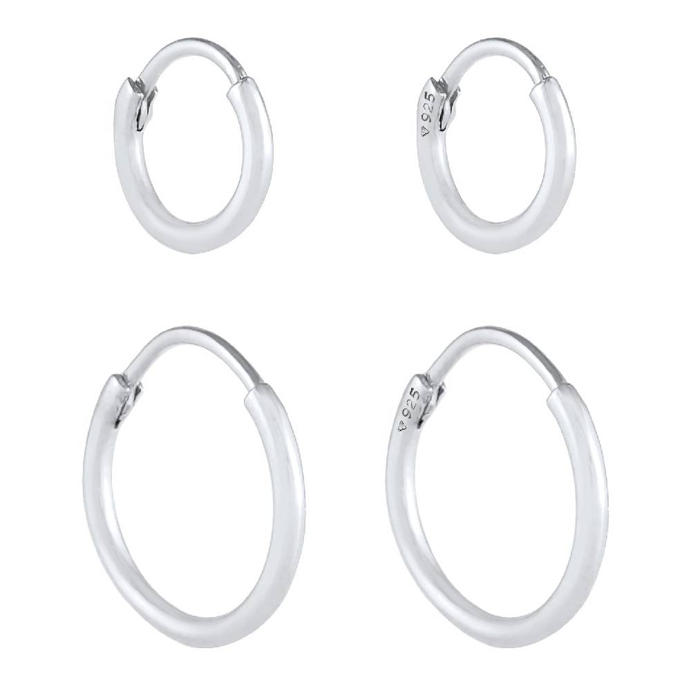 Kuzzoi Ohrringset Creolen Basic Sonderangebote