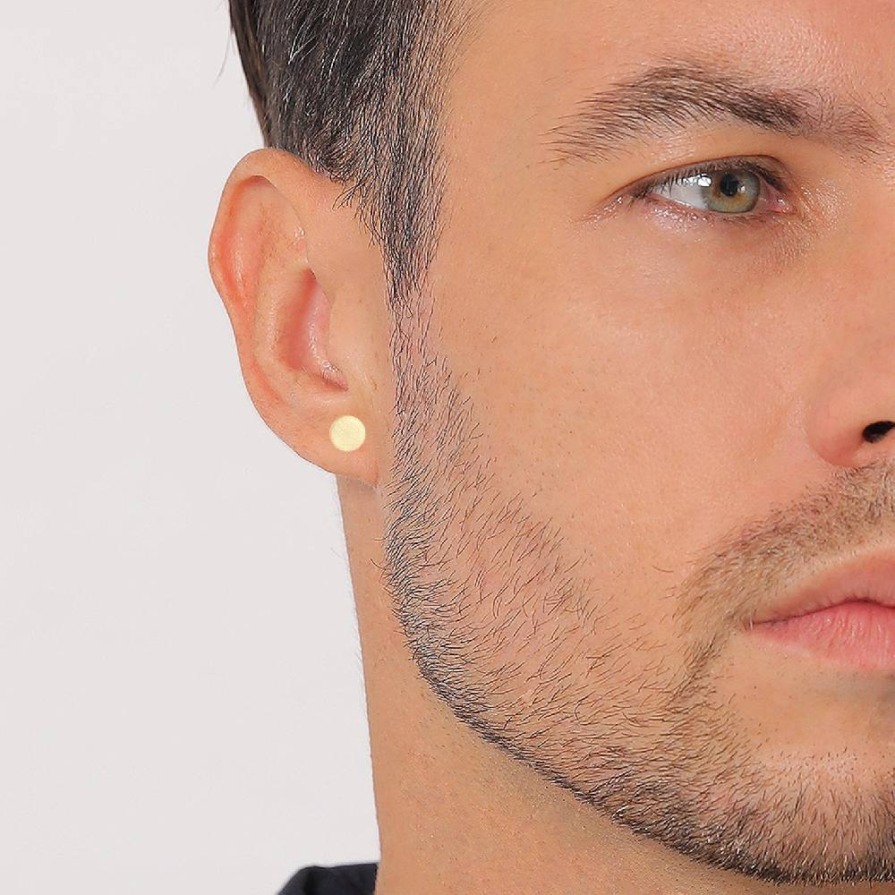 Kuzzoi Ohrstecker Rund Gehämmert Rabatte dieses Monats
