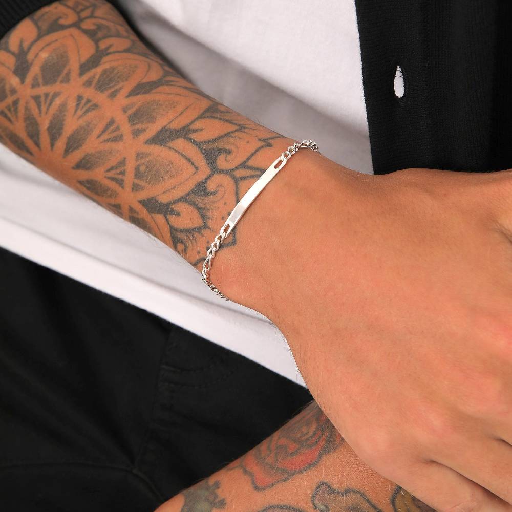 Kuzzoi Figaro-Armband ID Platte Super Rabatt