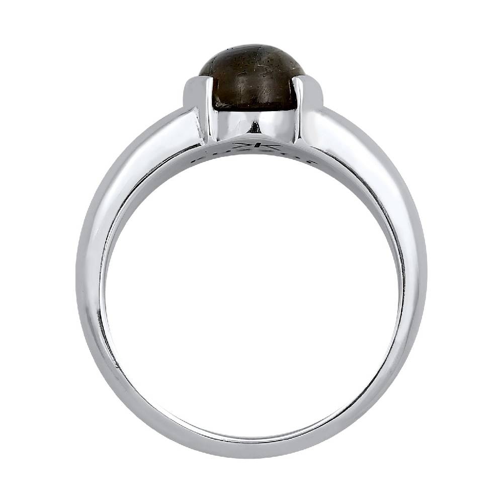 Kuzzoi Siegelring Oval | Labradorit (Grau) Outlet