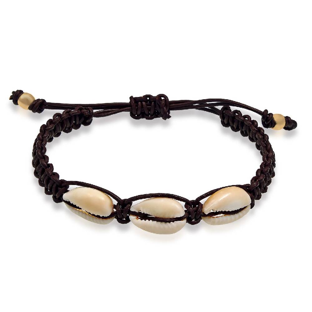 Kuzzoi Armband Muschel | Leder Rabatt