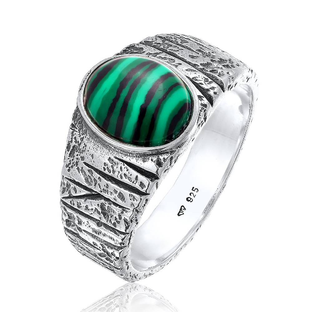 Kuzzoi Siegelring | Malachit (Grün) Online Shopping