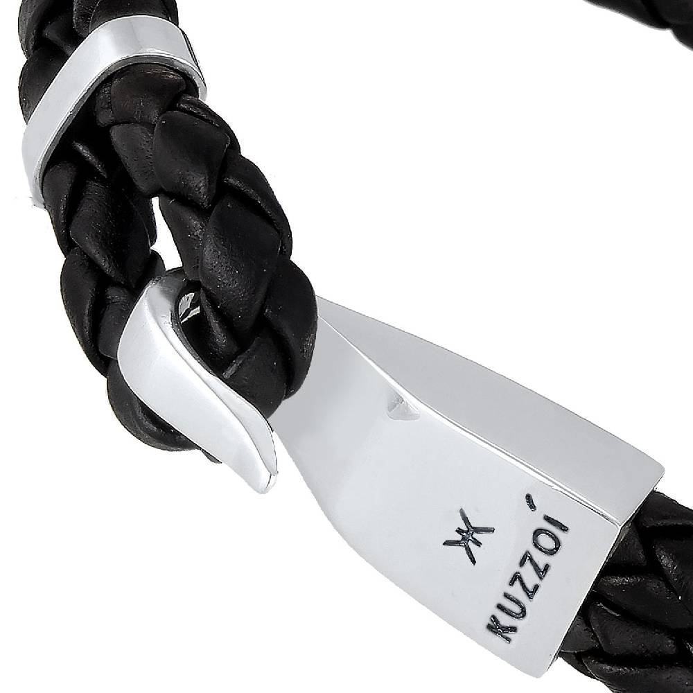 Kuzzoi Armband Haken Verschluss | Leder Neueste Stile