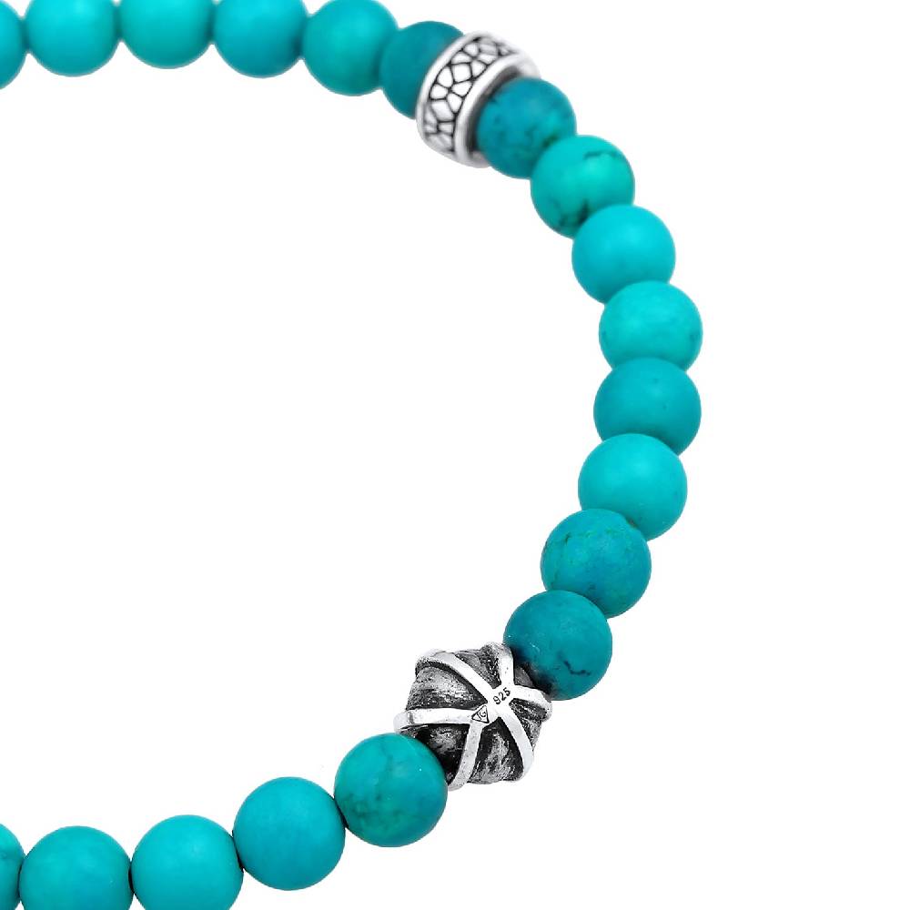 Kuzzoi Armband Bead | Howlith (Türkis) 50% Rabatt für begrenzte Zeit