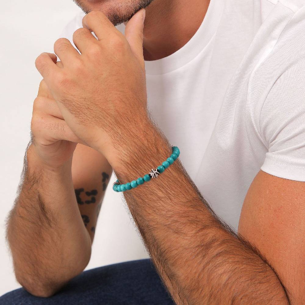Kuzzoi Armband Bead | Howlith (Türkis) 50% Rabatt für begrenzte Zeit