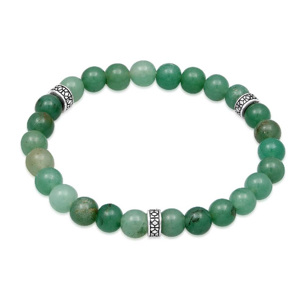 Kuzzoi Armband Beads | Aventurin (Grün) Versandkostenfrei