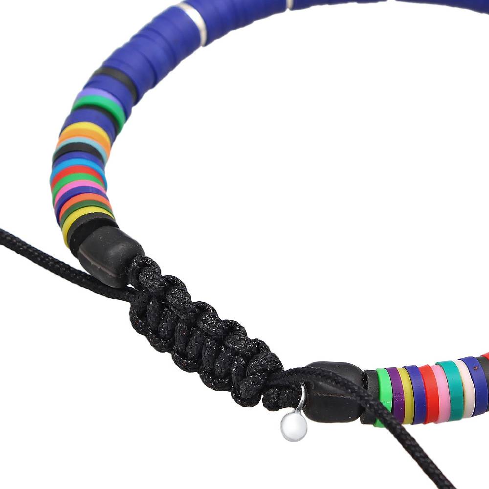 Kuzzoi Armband Textil | Heishi Perlen Vatertagsangebot