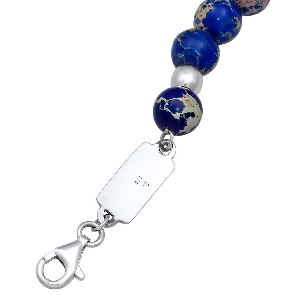 Kuzzoi Halskette Beads | Achat (Blau) Tägliche Deals