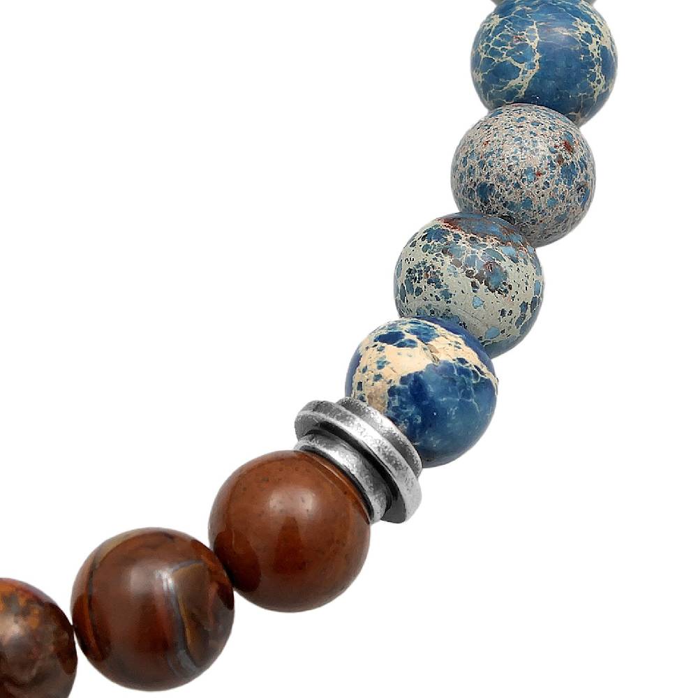 Kuzzoi Armband Kugeln | Achat, Tigerauge Neueste Stile