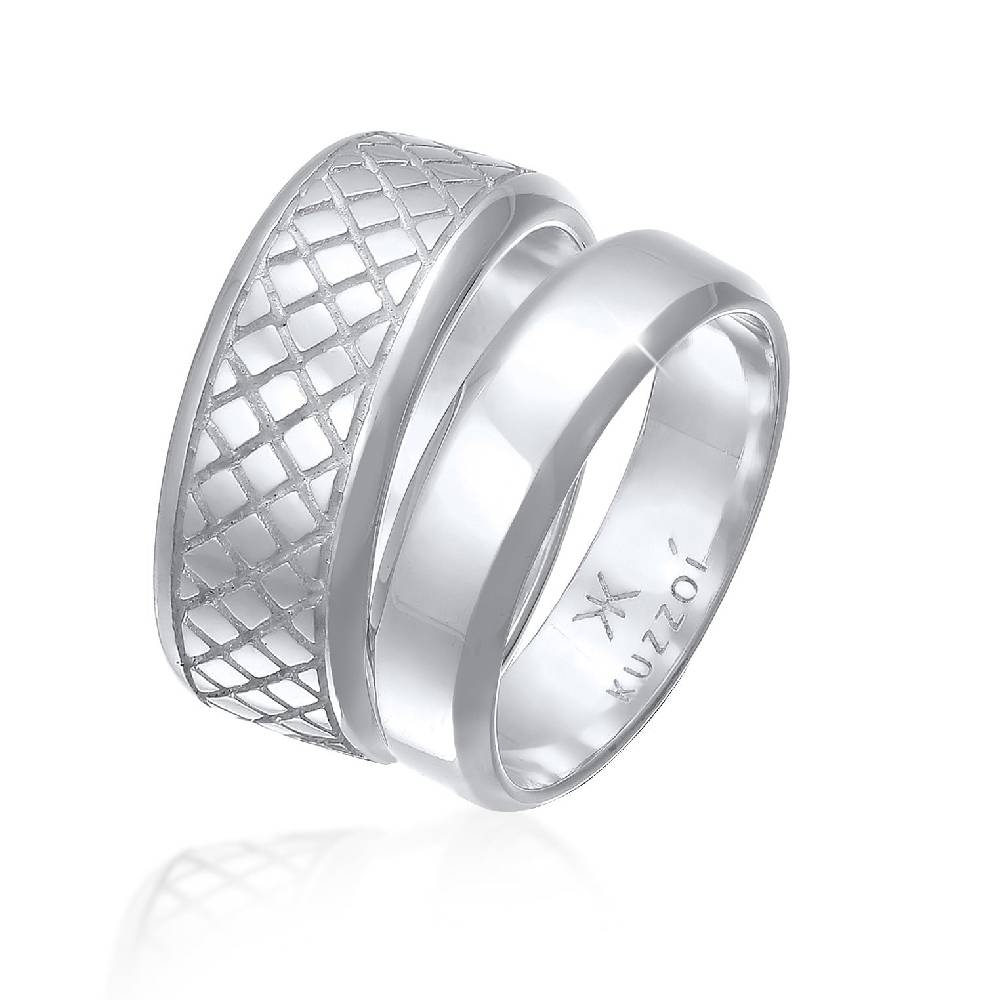 Kuzzoi Bandring 2er Set Struktur im Angebot