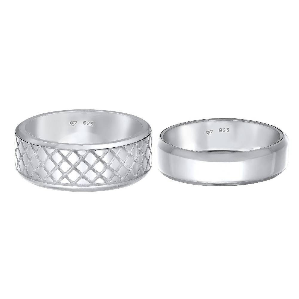 Kuzzoi Bandring 2er Set Struktur im Angebot