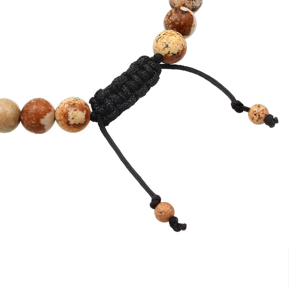 Kuzzoi Armband Kugeln | Achat (Braun) Muttertagsangebot