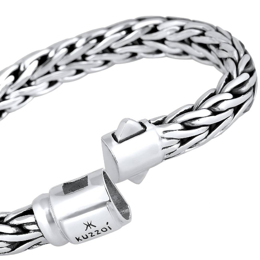 Kuzzoi Glieder-Armband Massiv Online Outlet