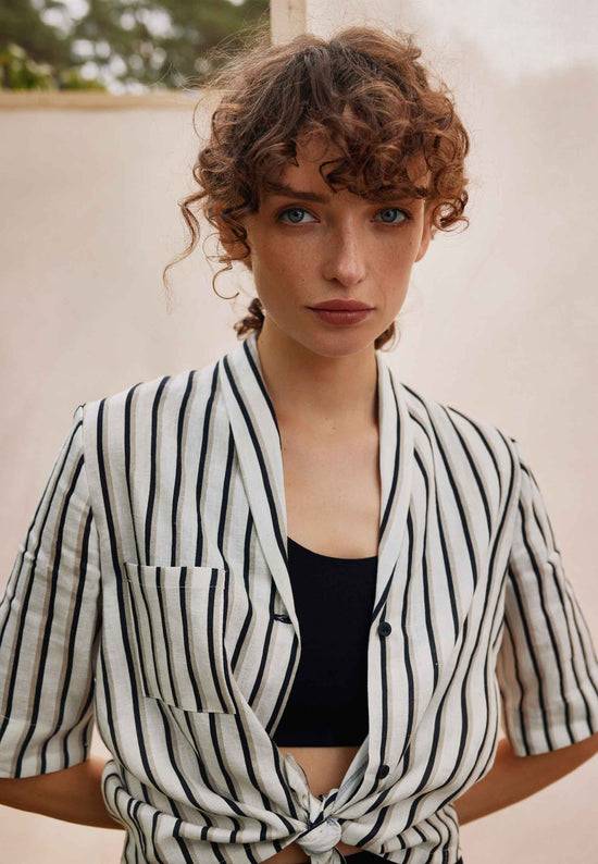 Lana Natural Wear Bluse, Modell Teresita mit Tasche Neuheiten