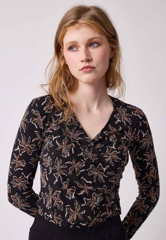 Lana Natural Wear Wickelshirt, Modell Miri Neueste Stile