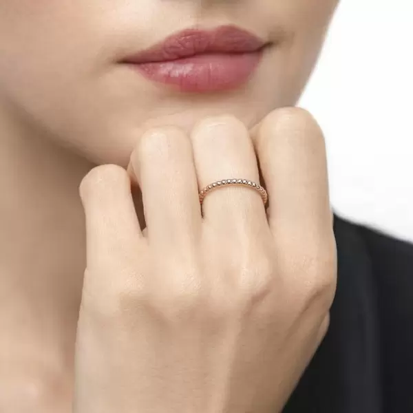 Leaf Jewelry Ring Kugel, 18 K Roségold Speichern exportieren