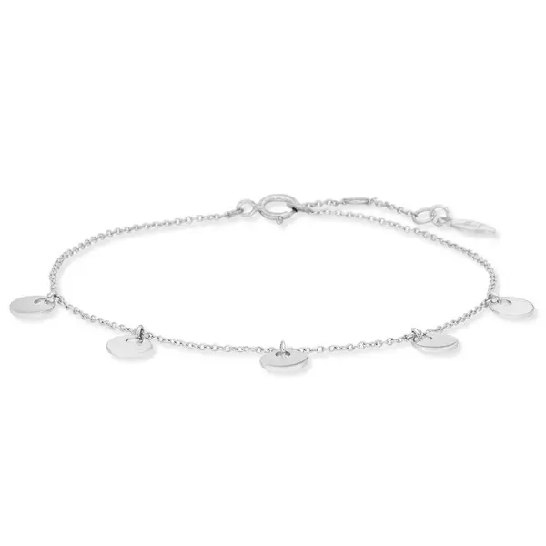 Leaf Jewelry Armkette Platelet, 14 K Weissgold Online
