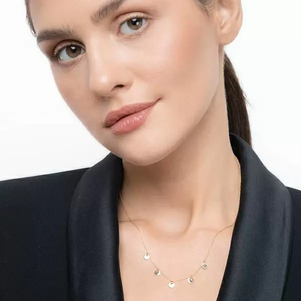Leaf Jewelry Halskette Platelet, 14 K Gelbgold Blitzverkäufe