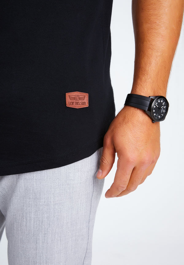 Leif Nelson Rundhals-Shirt Letzter Tag