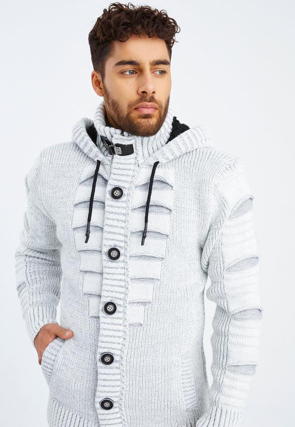Leif Nelson Strickjacke mit Kapuze Bis zu 65% Rabatt