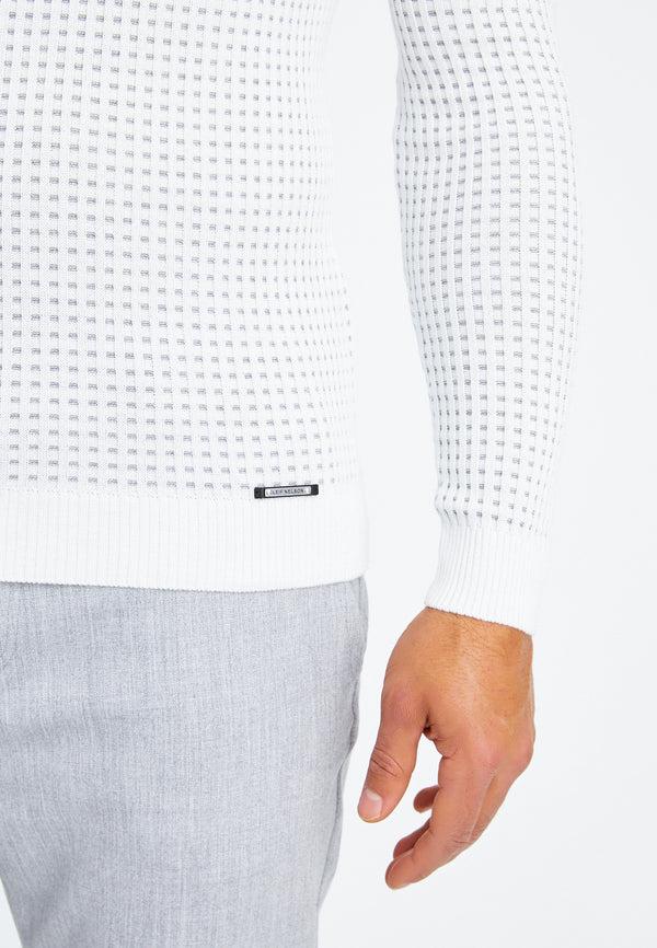 Leif Nelson Strickpullover Feinstrick Rundhals Riesige Rabatte