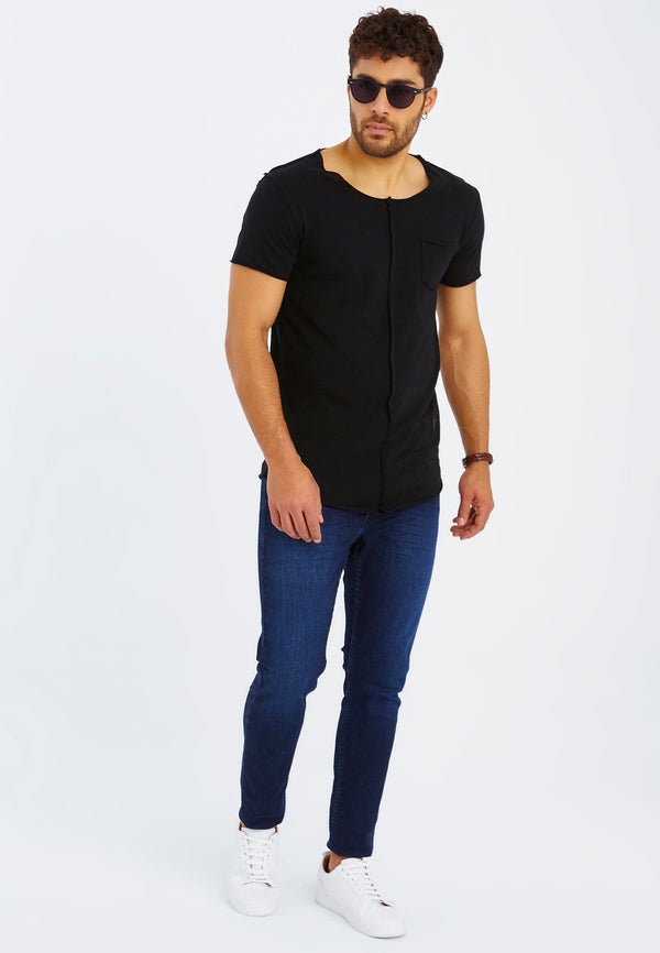 Leif Nelson Rundhals-Shirt Fabrik Onlineshop