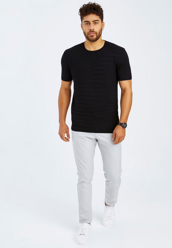 Leif Nelson Rundhals-Shirt Feinstrick Exklusivangebot