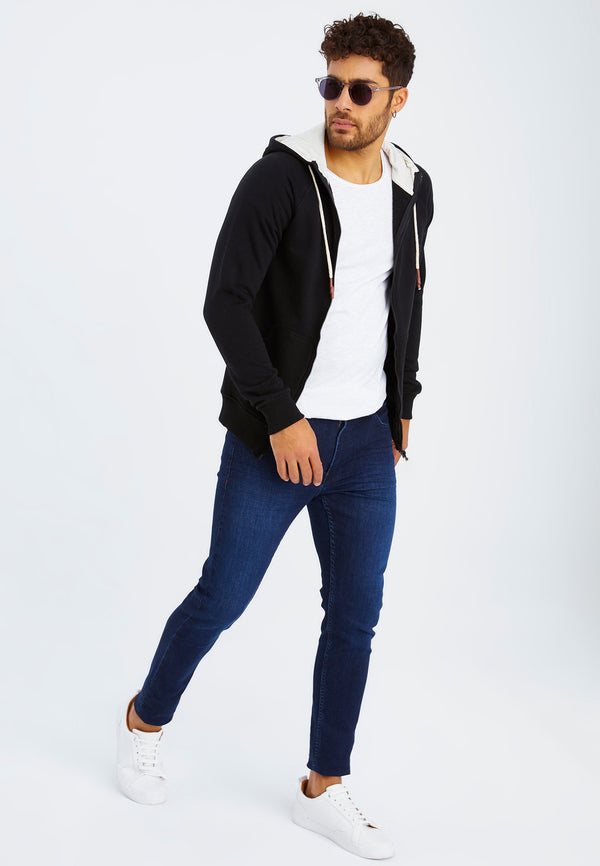 Leif Nelson Sweatjacke mit Kapuze Top Angebot