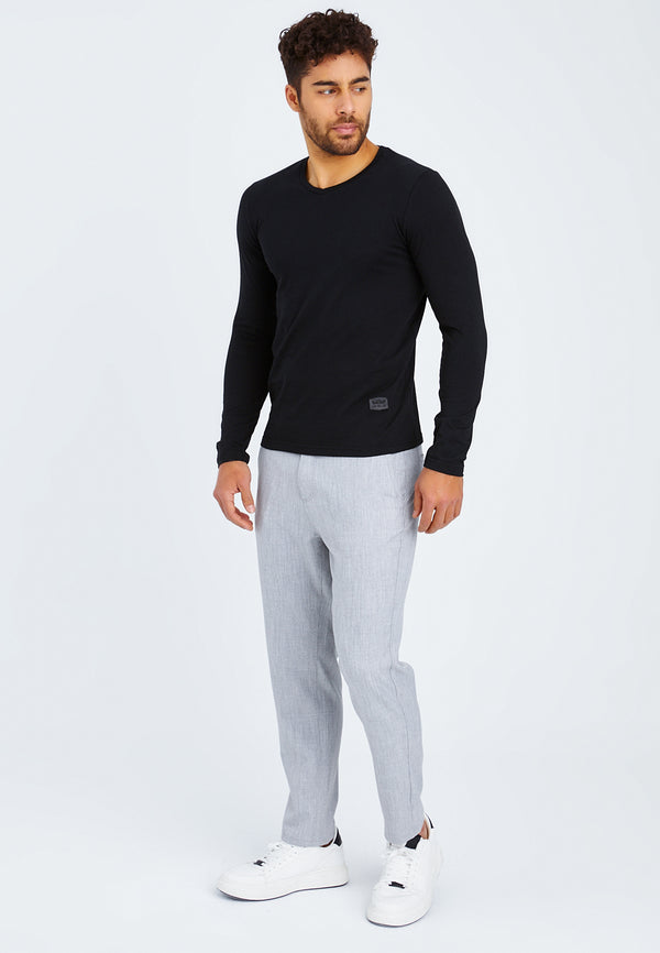 Leif Nelson Longsleeve V-Ausschnitt Saisonale Angebote