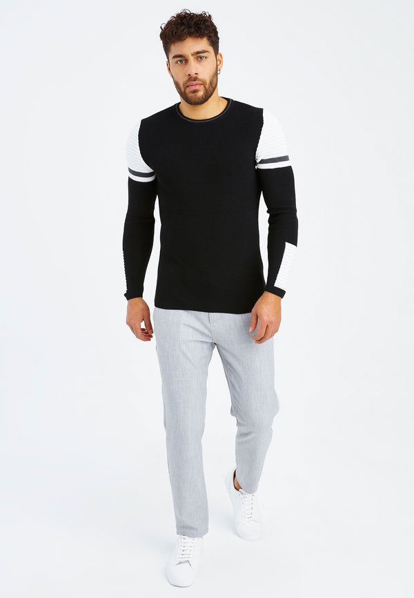Leif Nelson Strickpullover Feinstrick Rundhals Bis zu 65% Rabatt