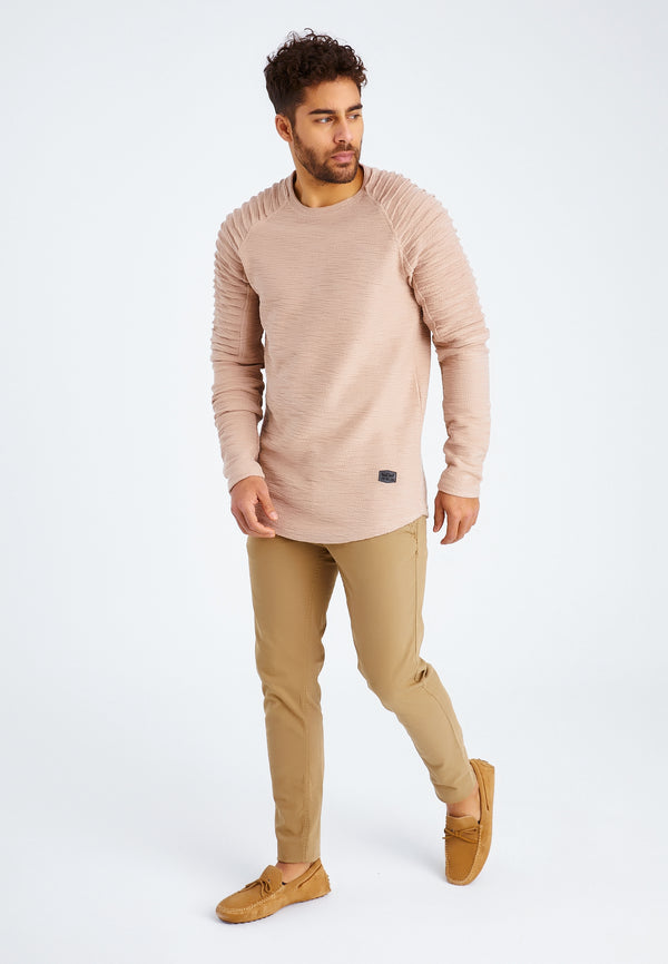 Leif Nelson Longsleeve Rundhals Sonderangebot der Fabrik