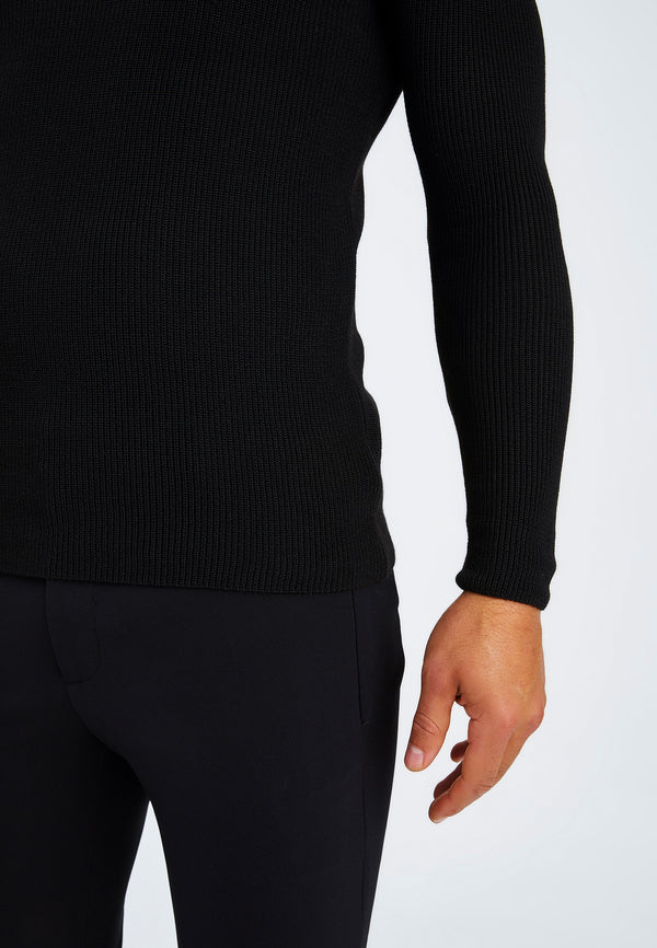 Leif Nelson Strickpullover Feinstrick Rundhals 50% Rabatt für begrenzte Zeit