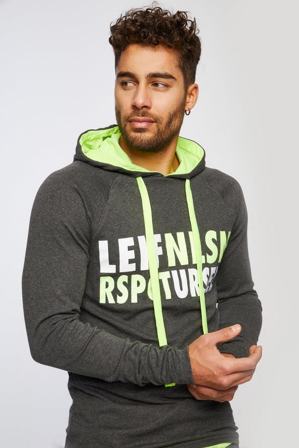 Leif Nelson Gym-Sweatshirt Kapuze Große Rabatte