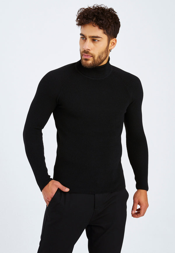 Leif Nelson Feinstrick Rollkragenpullover Zeitbegrenzte Promotion