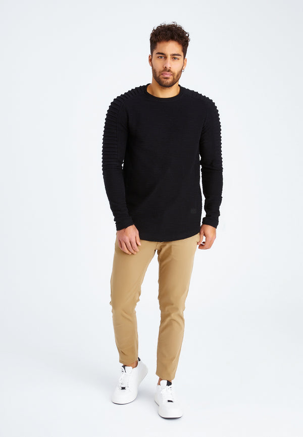 Leif Nelson Longsleeve Rundhals Outlet