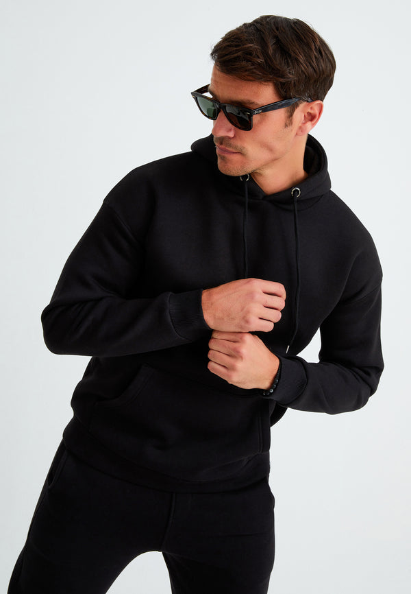 Leif Nelson Oversize Kapuzenpullover Schlussverkauf