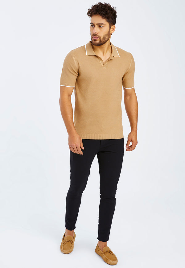 Leif Nelson Polo-Shirt Feinstrick Blitzverkäufe