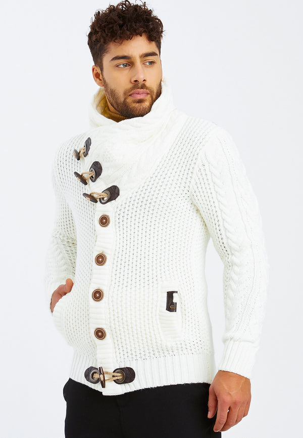 Leif Nelson Strickjacke mit Schalkragen Neuheiten
