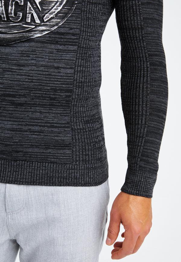 Leif Nelson Strickpullover Feinstrick Rundhals Tiefpreis