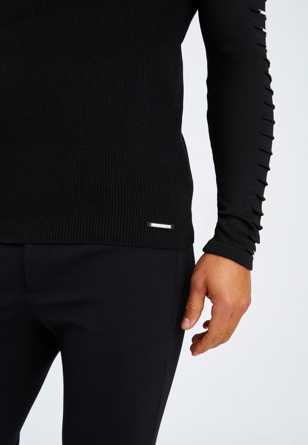 Leif Nelson Strickpullover Feinstrick Rundhals Super Sparpreis