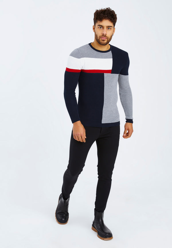 Leif Nelson Strickpullover Feinstrick Rundhals JETZT KAUFEN