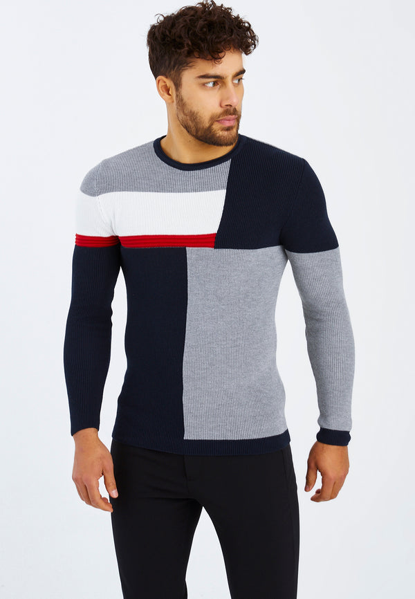 Leif Nelson Strickpullover Feinstrick Rundhals JETZT KAUFEN
