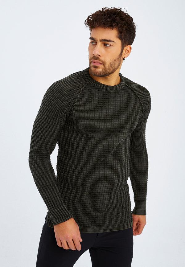 Leif Nelson Strickpullover Feinstrick Rundhals Letzte 2 Tage